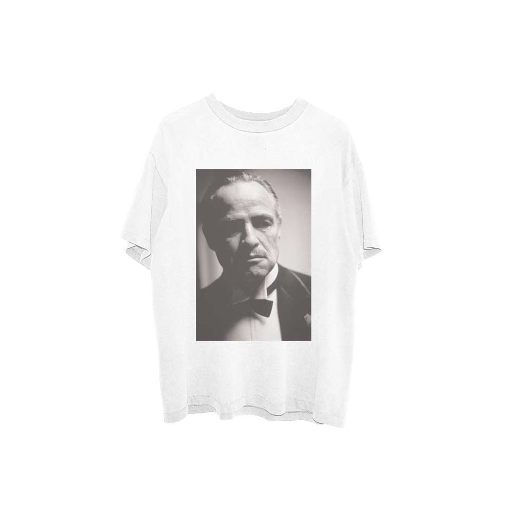 The Godfather - Brando B&W T-shirt Homme - Blanc